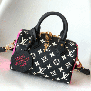 Louis Vuitton Bandoulière 20 Speedy Pillow Handbag - Black 41012 | Sandra Bags
