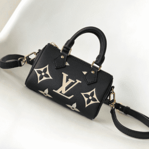 Louis Vuitton Nano Speedy Handbag - Black 65929 | Sandra Bags