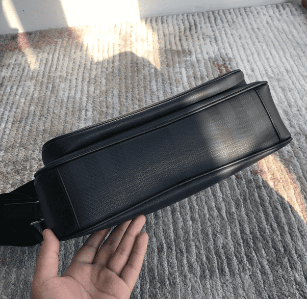 Burberry Muswell Check Messenger Bag - Blue 83112 | Sandra Bags - Image 4