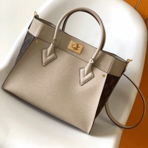 Louis Vuitton Medium On My Side Handbag - Grey 41832 | Sandra Bags