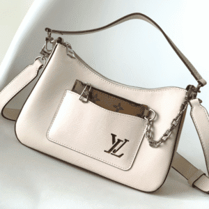 Louis Vuitton Marelle Small Handbag – White 52062 | Sandra Bags