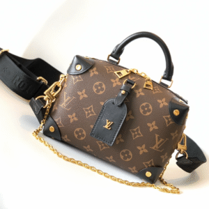 Louis Vuitton Petite Malle Souple Handbag - Black 13352 | Sandra Bags