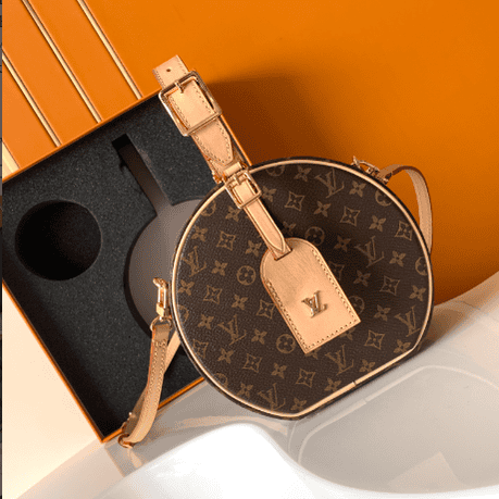 Louis Vuitton Monogram Carry-On Medium Pouch Hat Box 41034 | Sandra Bags