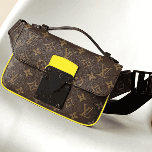 Louis Vuitton S Lock Sling Handbag - Yellow 45159 | Sandra Bags