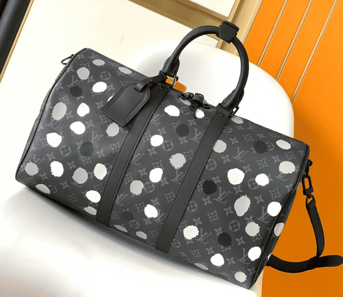 Louis Vuitton LV x YK Keepall 45 Travel Bag - Black 42648 | Sandra Bags
