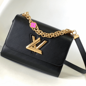 Louis Vuitton Twist Medium Handbag – Black 93075 | Sandra Bags