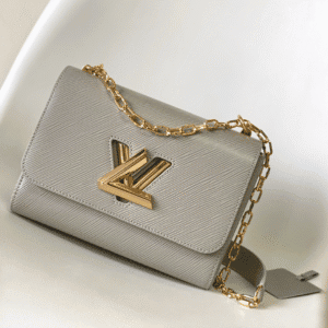 Louis Vuitton Twist Medium Handbag – Gray 49367 | Sandra Bags