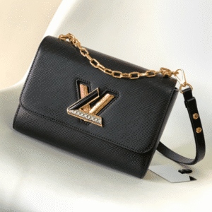 Louis Vuitton Twist Medium Handbag – Black 10308 | Sandra Bags