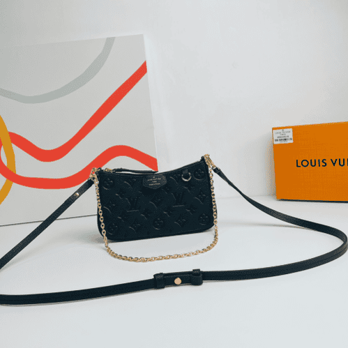 Louis Vuitton Easy Pouch On Strap Bag - Black 75777 | Sandra Bags