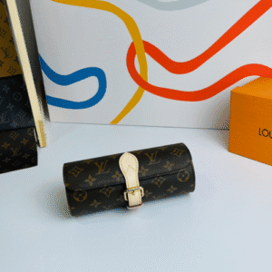 Louis Vuitton Monogram canvas 3 Watch Case - Brown 55783 | Sandra Bags