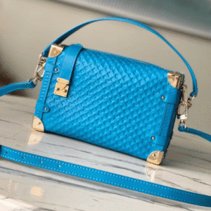 Louis Vuitton Soft Trunk Suitcase Handbag - Blue 80953 | Sandra Bags