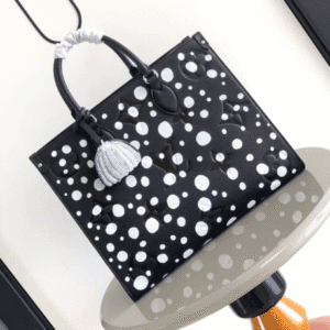 Louis Vuitton Medium-Sized LV x YK OnTheGo Handbag - Black 73308 | Sandra Bags