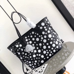 Louis Vuitton Neverfull Medium-Sized Handbag - Black 50764 | Sandra Bags