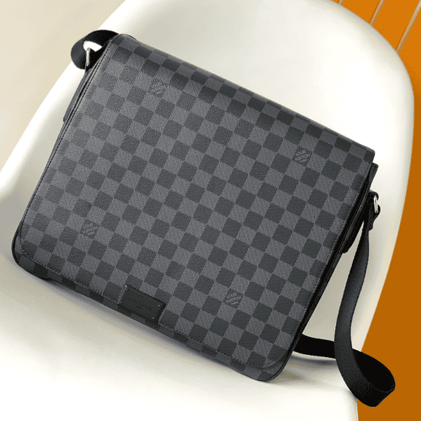 Louis Vuitton District Medium Messenger Bag - Gray 69647 | Sandra Bags