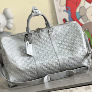 Louis Vuitton Keepall Bandoulière 50 Travel Bag - Gray 88509 | Sandra Bags