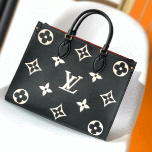 Louis Vuitto ONTHEGO Medium Handbag - Black 95785 | Sandra Bags