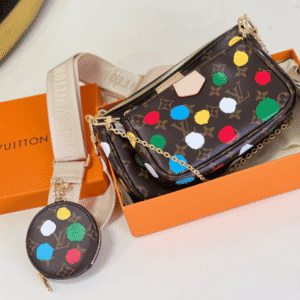 Louis Vuitton LV x YK Multi Pochette Accessoires Handbag – Brown 79579 | Sandra Bags