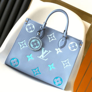 Louis Vuitton OnTheGo Medium Tote Bag - Blue 17077 | Sandra Bags