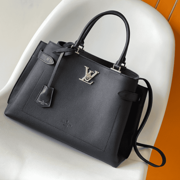 Louis Vuitton Lockme Day Bag - Black 71411 | Sandra Bags