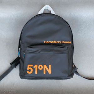 Burberry Horseferry Print Backpack - Blue 50404 | Sandra Bags