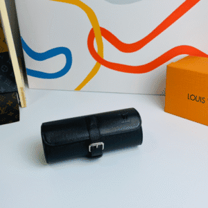 Louis Vuitton Monogram Canvas 3 Watch Case - Black 34732 | Sandra Bags