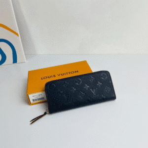 Louis Vuitton Monogram Empreinte Clemence Wallet - Blue 72591 | Sandra Bags