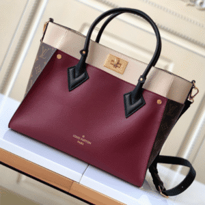 Louis Vuitton Medium On My Side Handbag – Purple 30476 | Sandra Bags