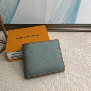 Louis Vuitton Monogram Titanium Gray Canvas Wallet 87222 | Sandra Bags