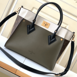 Louis Vuitton Medium On My Side Handbag – Green 63322 | Sandra Bags