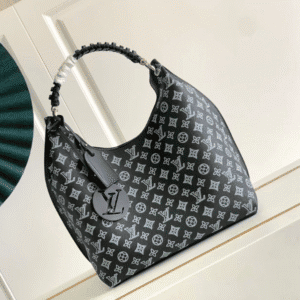 Louis Vuitton Carmel Hobo Tote Handbag - Black 12407 | Sandra Bags