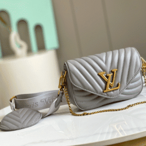 Louis Vuitton New Wave Small HandBag - Gray 59579 | Sandra Bags