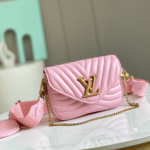 Louis Vuitton New Wave Small HandBag - Baby Pink 84568 | Sandra Bags