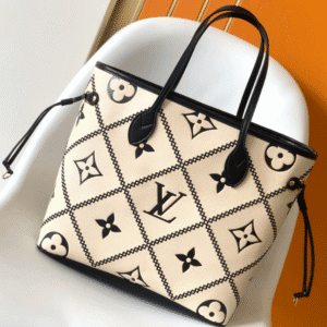 Louis Vuitton Neverfull Medium-Sized Handbag - White 42788 | Sandra Bags