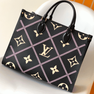 Louis Vuitton ONTHEGO Medium Handbag – Black 76795 | Sandra Bags