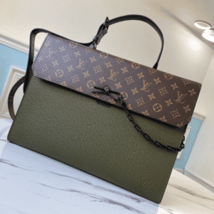 Louis Vuitton Robusto Briefcase Handbag - Green 22773 | Sandra Bags