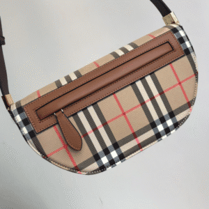 Burberry Classic Plaid Check Small Bag - Brown 52202 | Sandra Bags