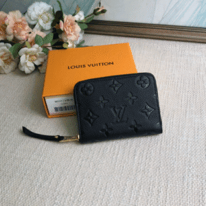 Louis Vuitton Classic Zippy Coin Purse - Black 93003 | Sandra Bags