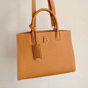 Burberry Lychee TB Metal Shoulder Bag - Peach 91174 | Sandra Bags