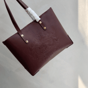 Burberry Tote Shopping Bag - Maroon 84676 | Sandra Bags