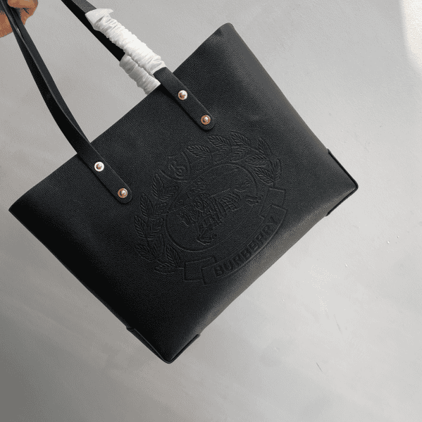Burberry Tote Shopping Bag - Black 93658 | Sandra Bags
