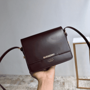 Burberry Grace Shoulder Bag - Chocolate 90690 | Sandra Bags