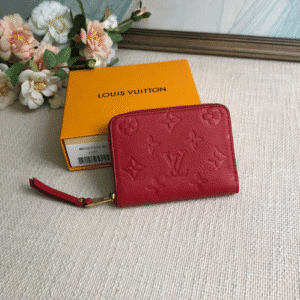 Louis Vuitton Classic Zippy Coin Purse - Red 52716 | Sandra Bags