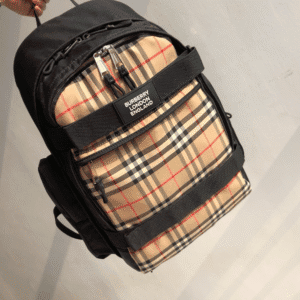 Burberry Vintage Check Pattern Nevis Backpack 33310 | Sandra Bags