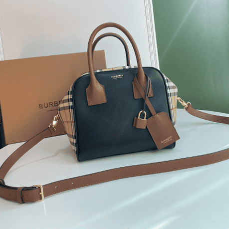 Burberry Cube - Cubic HandBag - Black 86163 | Sandra Bags