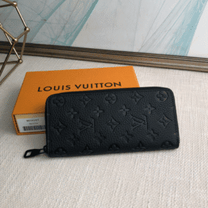 Louis Vuitton Zippy Vertical Wallet - Black 11559 | Sandra Bags