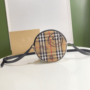 Burberry Graffiti Round Crossbody Bag - White 84038 | Sandra Bags