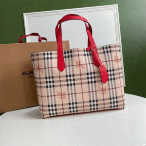 Burberry Ample Double-Sided Shopping Bag - Red 11710 | Sandra Bags