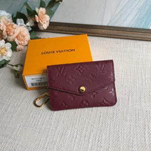 Louis Vuitton Key Pouch Monogram Empreinte Marine Rouge - Purple 33618 | Sandra Bags