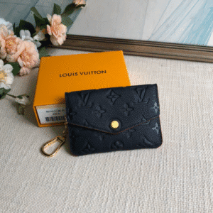 Louis Vuitton Key Pouch Monogram Empreinte Marine Rouge - Blue 30421 | Sandra Bags