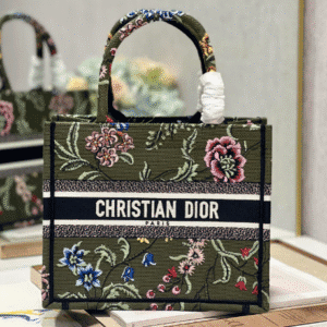 Dior Mini Book Tote Shopping Bag - Green 21999 | Sandra Bags